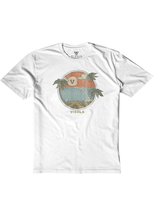 Vissla Hideaway Kids Tee-white