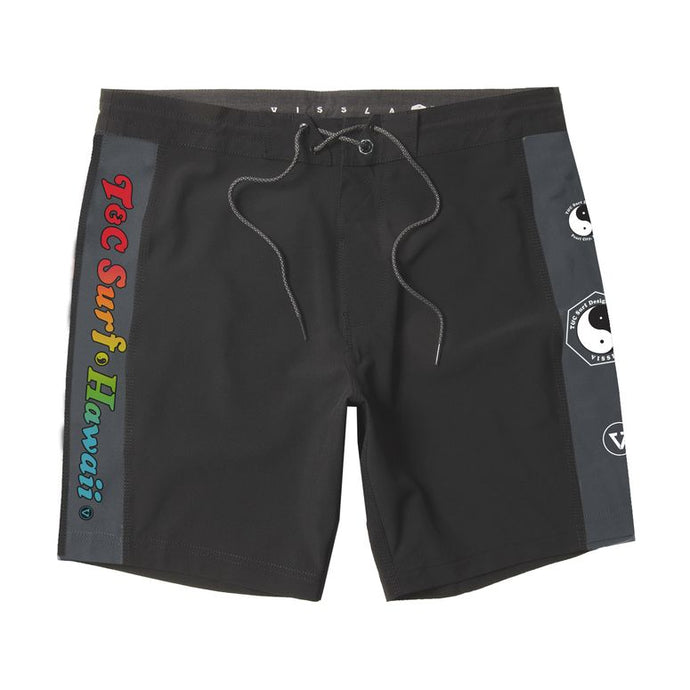 Vissla T&C 3 Peak 17.5" Boardshort / black