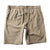 VIssla Hemp No See Ums Elastic 18" Walkshort -Khaki