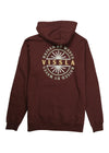 Vissla Spark Eco Pull Over Hoddie Fleece-Fired brick