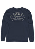 Vissla Quality Goods LS Tee - Navy