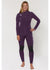 Sisstrevolution 7 Seas 5/4 chest zip full wetsuit -violet