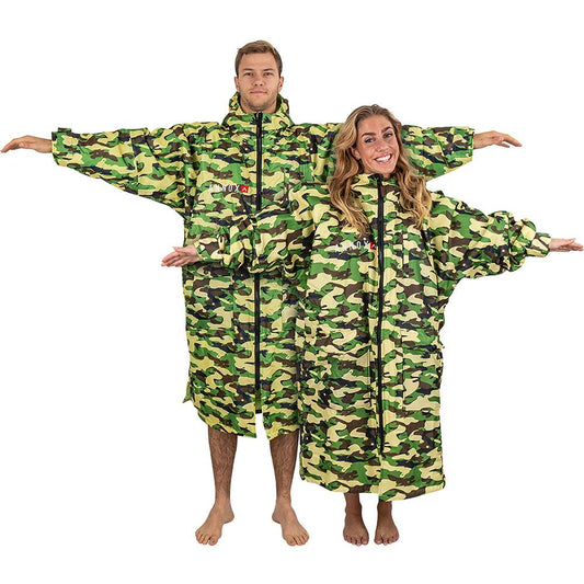 Annox Change Robe - LS - camo /yellow