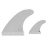 DEFLOW E2K FUT- thruster fins - full tab- white