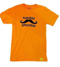 Team Phun Sunday phunday tee / neon orange