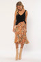 Amuse society Holly Woven Midi Skirt