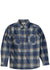 Vissla Eco-Zy Boys Ls Polar Flannel -dark denim