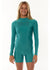 Sisstrevolution Solid Sunbeam Full Rashguard - Teal Sea