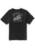 Vissla Creators Plainer Premium black tee with graphic back design.