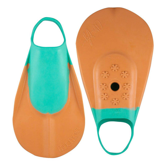 Kicks Fins - Sisstr model / Aqua/Orange