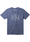 Vissla Emblem Heather Tee - Midnight Heather