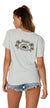 Sisstrevolution Paradise cove tee shirt -mist