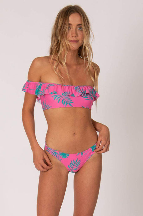 Sisstrevolution Annabelle bandeau bikini - pop pink