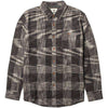 Vissla checked out flannel shirt - Black