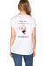 Amuse society tee shirt SO FROND OF YOU - white