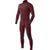 Vissla 7 Seas 4-3 Chest Zip Full Suit- wine