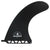 Shapers Fins - 10.25" Black Mamba Box Fin - Black