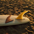 Deflow Cream 9,75″ longboard fin - grey