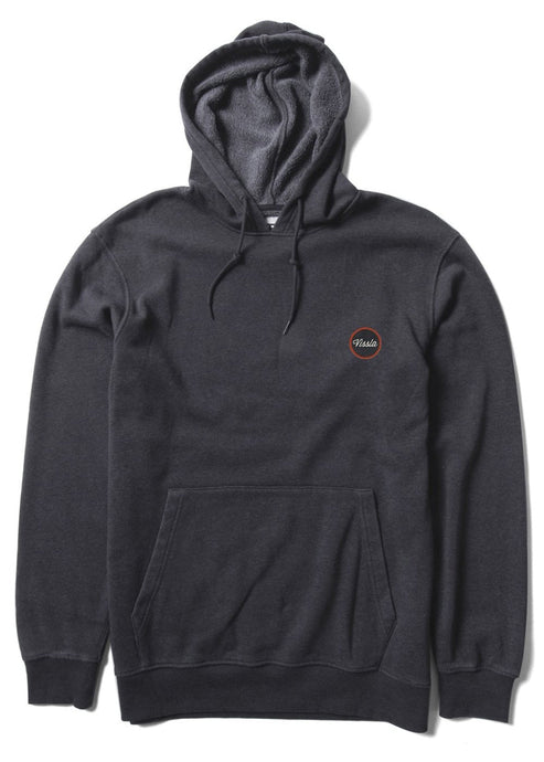 Vissla Solid Sets Eco PO Hoodie - Black Heather