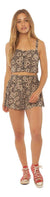 Sisstrevolution Blossom woven short - black