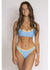 SIsstrevolution Solid Bouy Bralette Top Swim - Ocean