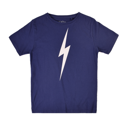 Lightning Bolt Forever tee shirt - blue