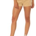 Sisstrevolution Lets Go Short Latte Slim-Cut Summer Shorts