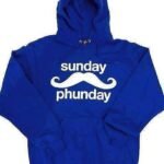Team Phun Sunday phunday hooded sweat -  royal blue