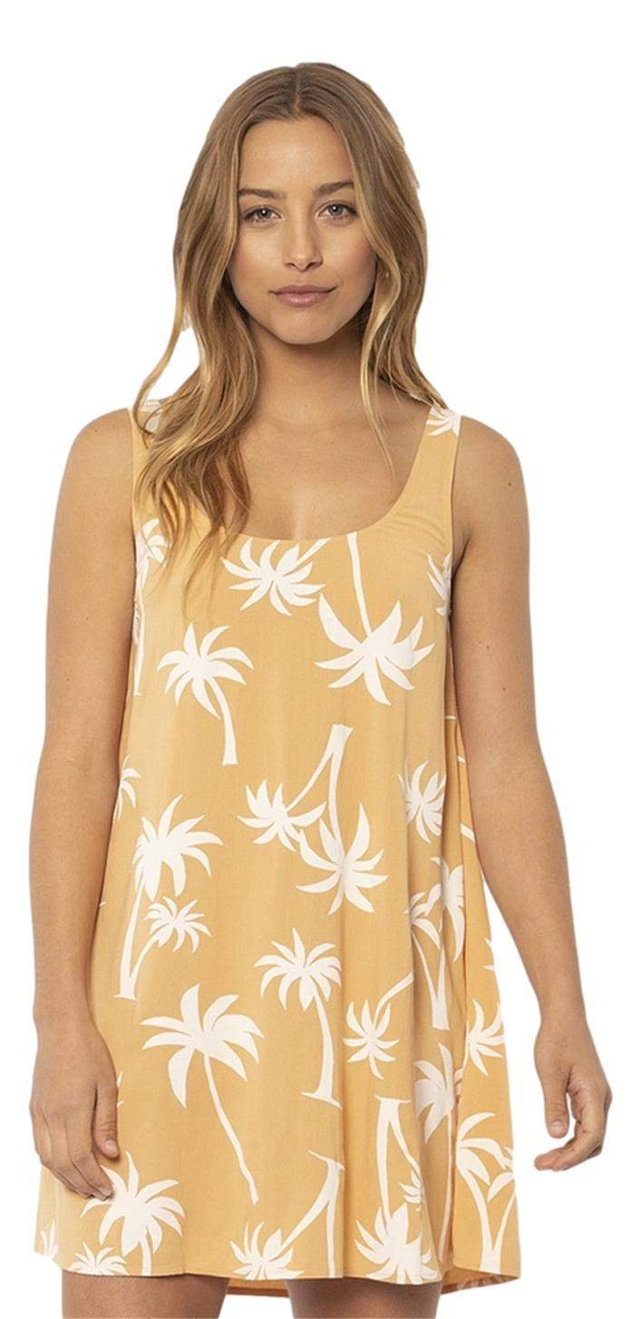 Sisstrevolution Island Energy Tank Dress printed mini tank beachwear