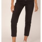 Sisstrevolution Watch Me Go Denim Wvn Pant - black fade