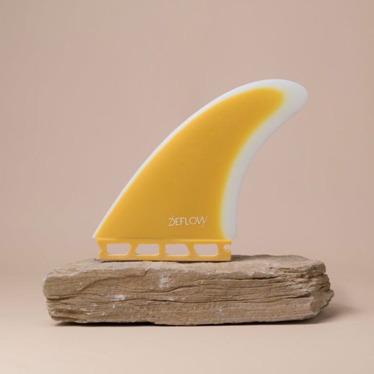 Deflow Duette Mustard Twin Fins