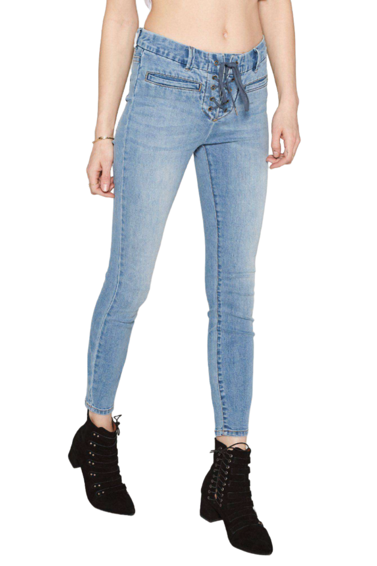 Amuse Society Soho Pant Low-Rise Skinny Denim