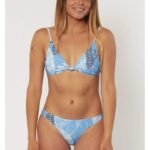 Sisstrevolution Palm Zoe Triangle Top Swim - Ocean