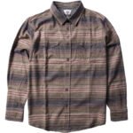 Vissla Central Coast LS Flannel - Kangaroo