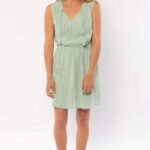 Sisstrevolution Bonnie Wvn Mini Dress – Shadow Stripe Cotton