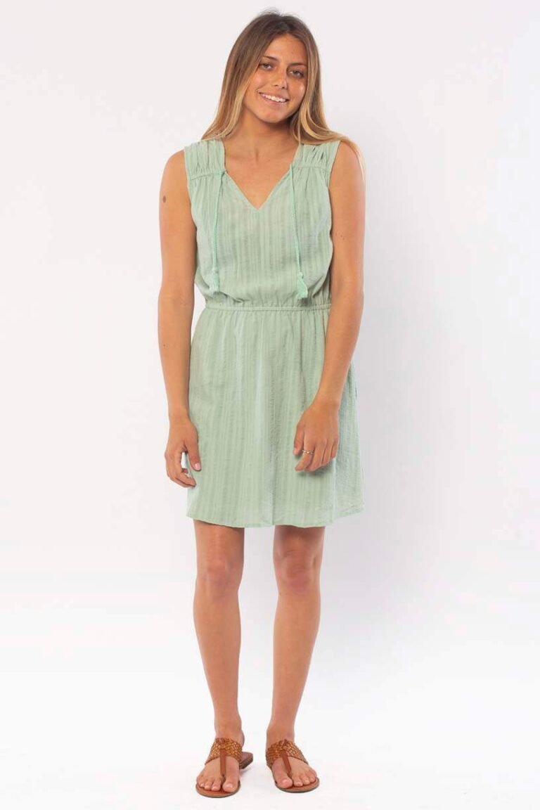 Sisstrevolution Bonnie Wvn Mini Dress – Shadow Stripe Cotton