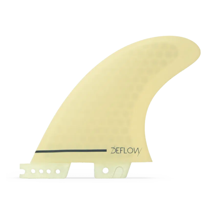 Deflow Bee Small Thrusters Tan Surfboard Fins