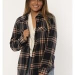 Sisstrevolution Nights Ls Wvn Fleece Top - Starlight