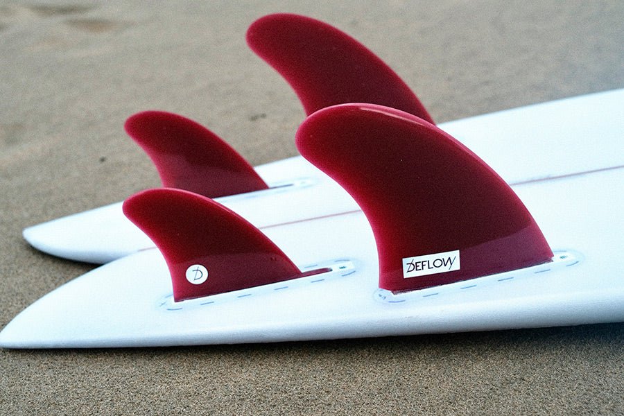 DRIVER Deflow Driver Quad Surfboard Fins