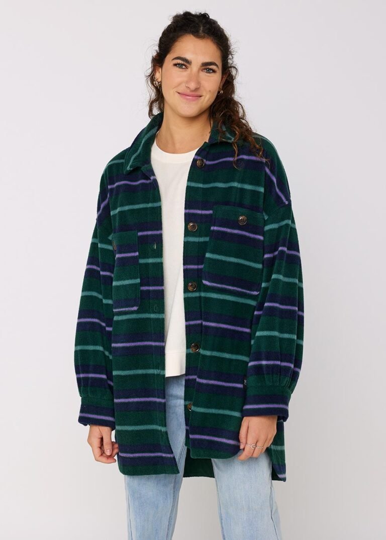 Sisstrevolution Polar Palmas Eco-zy Polar LS Overshirt – Oversized 100% Polyester Fleece