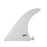 Deflow Cream 9.75 White Longboard Fin