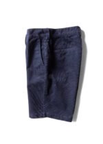 Vissla Creators Port Cord 20" Walkshort in navy blue side view.