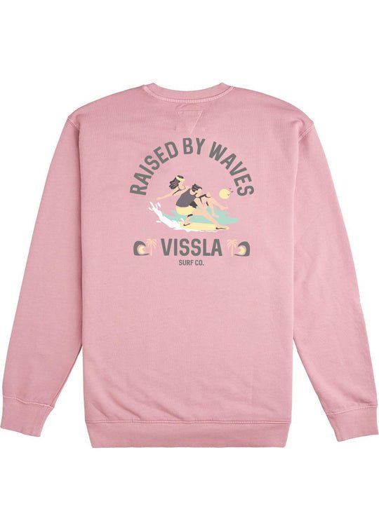Vissla Offshore Pleasure Crew Fleece cotton surf sweatshirt