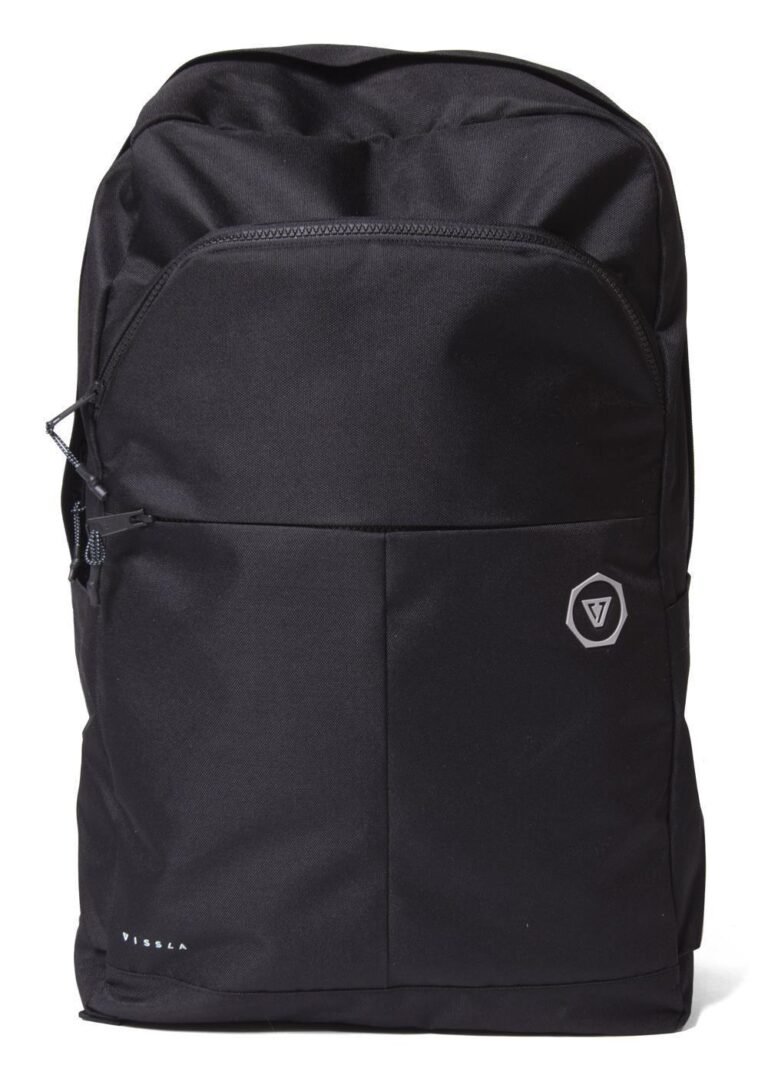 Vissla Road Tripper Backpack Black recycled travel backpack