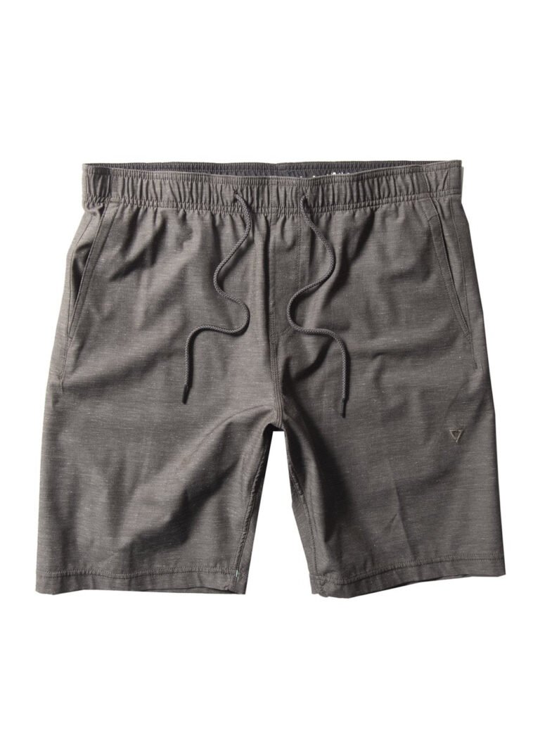 Vissla Hemp No See Ums Elastic 18" Walkshort – sustainable stretch walkshort in neutral color
