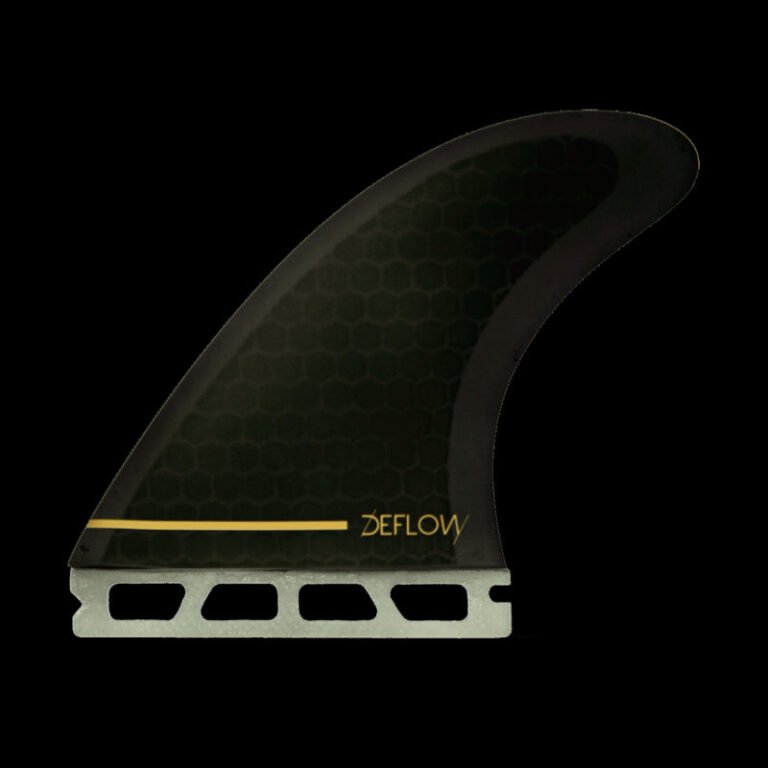 Deflow Bee Large Thrusters Black Surf Fins