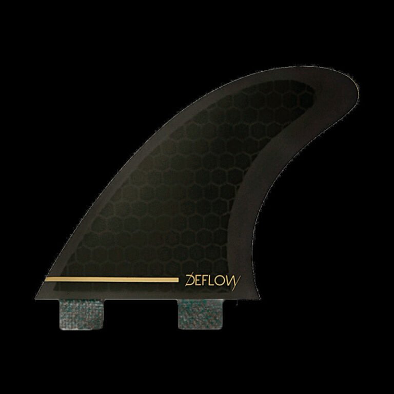 Deflow Bee Large Thrusters Black Surf Fins