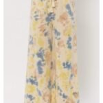 Sisstrevolution Joy Knit Pant three-color tie-dye cotton fleece