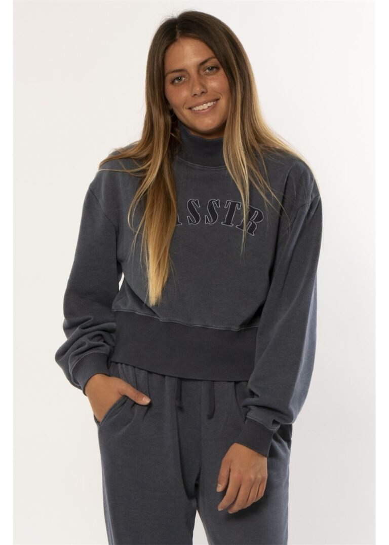 Sisstrevolution Reckless LS Fleece Top – Cropped Repreve Fleece Top