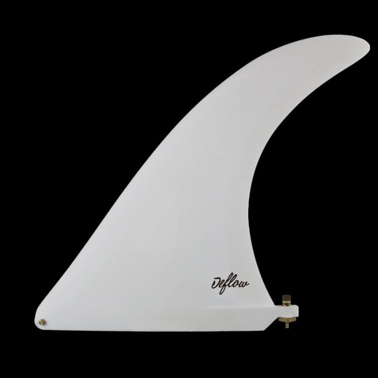 Deflow Cream 10.5 White Longboard Fin